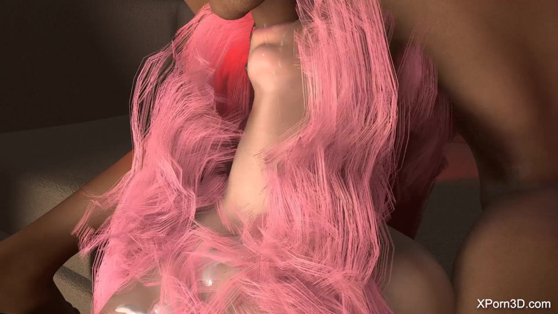 The Scenes: 3D busty teen throatfuck