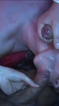 Mature Babe Dripping with Cum From BBC Gangbang