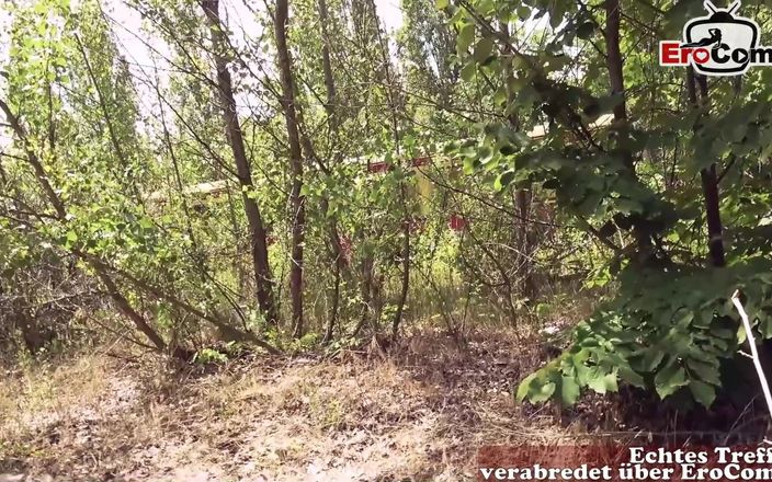 EroCom: German Skinny Redhead Teen Pick up for Outdoor Sex