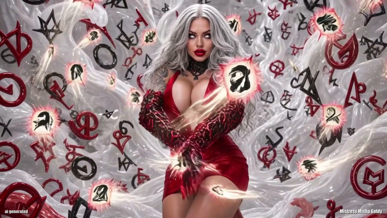 Goddess Misha Goldy: Sein mund oder meins, baby