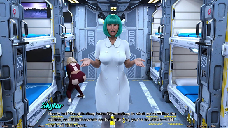 AVN Teller: Uzayda mahsur kaldı #01 - tüm güzel kızlarla tanışmak