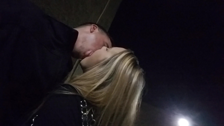 Mya Lane: Wife Fucked Behind Bar in Parking Lot and Drains Cock