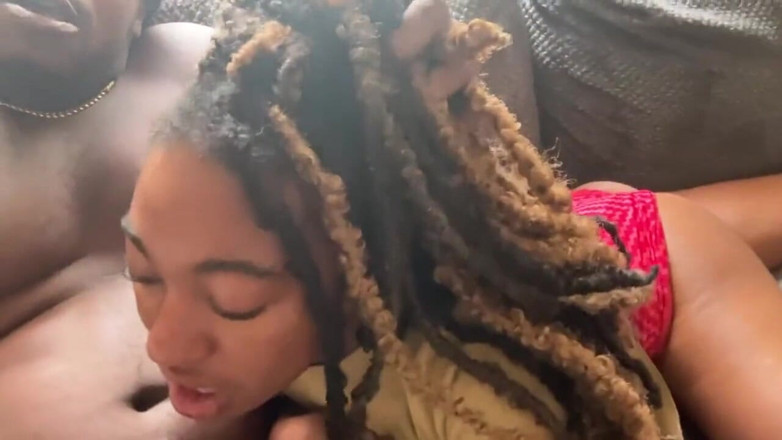 Fijii pornbox: Big Fat Black Guy Making Me His Lily Throat Goat...