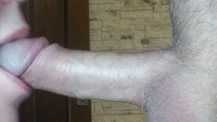 Zona901: Blowjob from a bitch close-up and a sea of sperm