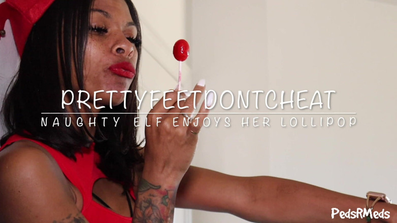 PedsRMeds: Prettyfeetdontcheat - Une elfe coquine aime sa sucette