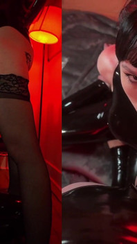 Face Fucking in Latex W/ Eris Nova & Lena Vesper