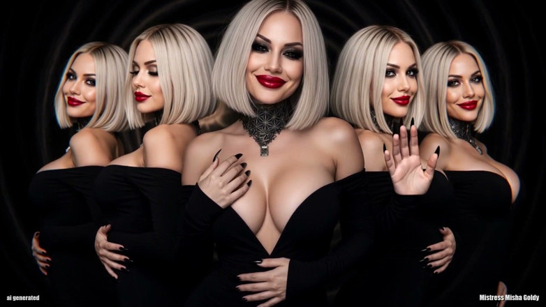 Goddess Misha Goldy: Two-mouthed the Impossible Goon Challenge