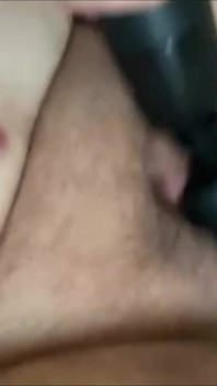 Rubbing Squeezing My Tits Stimulating My Clit with Wand
