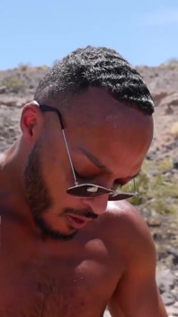 Black Dillon Diaz barebacks Riley Mitchel