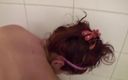 Mature Climax: German brunette fucked in shower