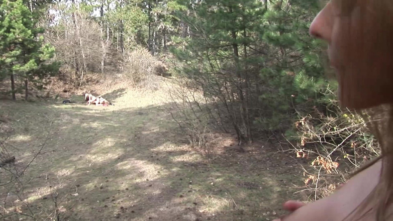 Videos Francaises: Gagică blondă perfectă din Franța în aer liber anal