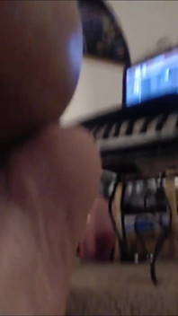First Time Butt Plug and Cum!