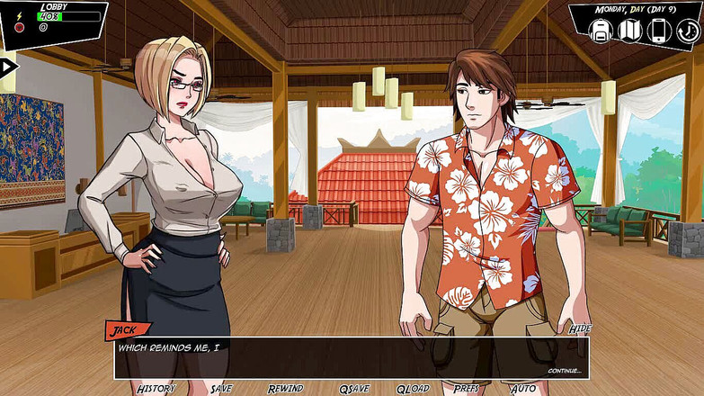 Dirty GamesXxX: 楽園の欲望:彼女のダイエットのために - エピソード25