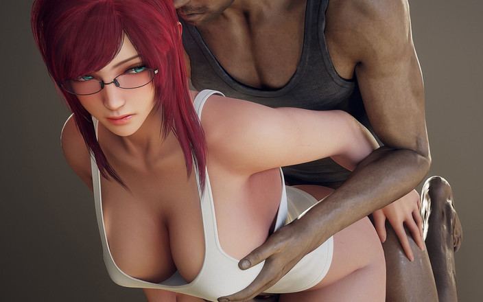 Naughty Sluts: Ryanreos seksi kızıl saçlı sıkı amcığının içindeki büyük yaraklara bağımlı...