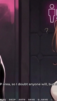 แฟนสาวใหม่ของฉัน เกมเฮนไตต้องห้าม ตอนที่ 63 พี่สาวสวยสองคนของฉันเย็ดควยดําขนาดใหญ่ในห้องน้ําคลับ!