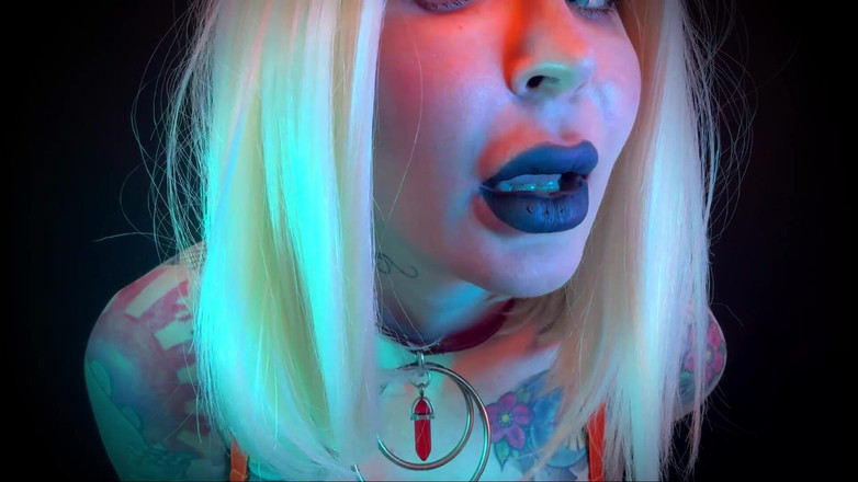 Baal Eldritch: Matte Black Lips for Custom Photos - Aplikasi Gincu, Swatch, Fetish...