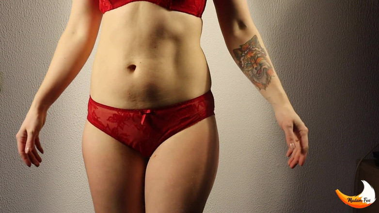 MadamFox: I love red underwear and big dicks. MadamFox