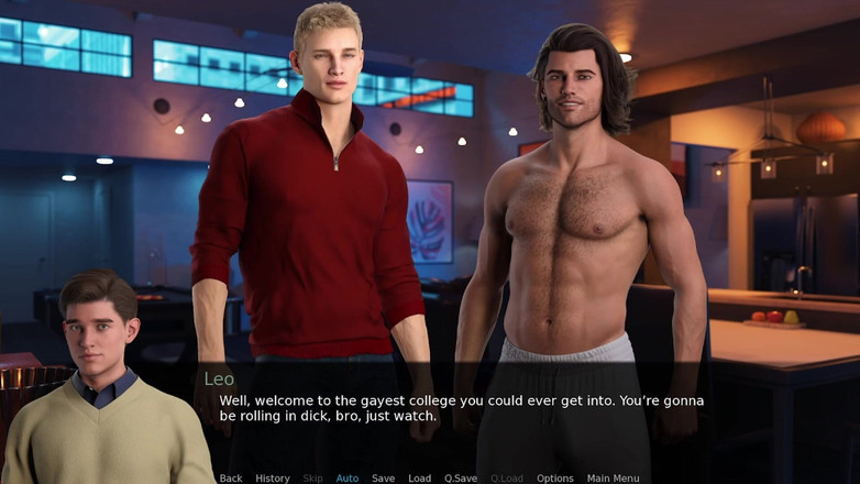 AVN Teller - Gay: Mahasiswa baru #01