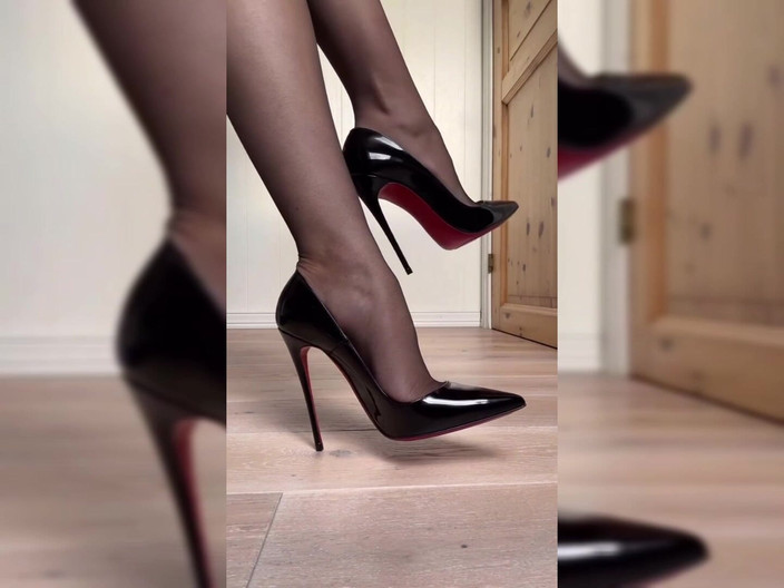 Georgia cross: Fantastica mistressxxx tacchi alti neri