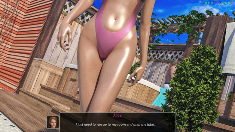 Porny Games: Pill King by Effx Games - Anale a bordo piscina con...