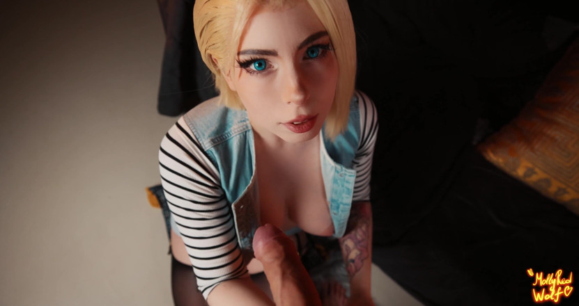 MollyRedWolf: She Found His Dragon Balls. Hot Creampie for Android 18 - Moliyredwolf