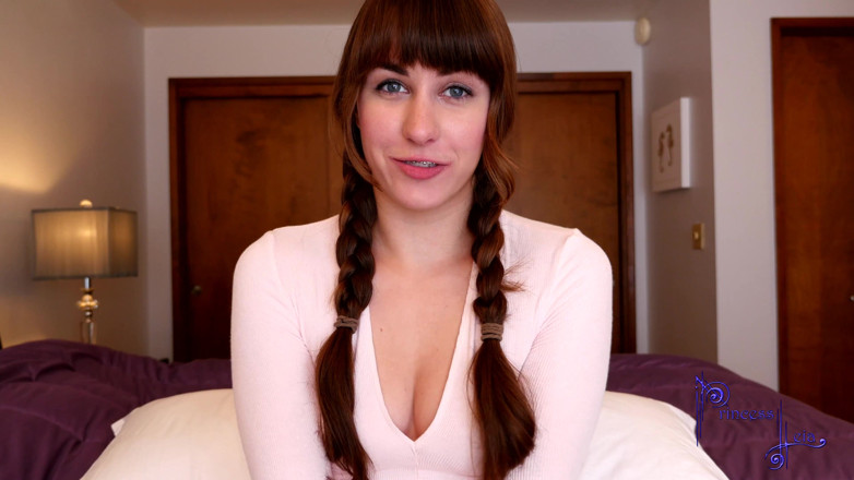 Princess Leia: Webcam fun with stepdad