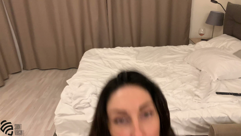 LizaVirgin: Hot milf sucked her stepson and finished on her face