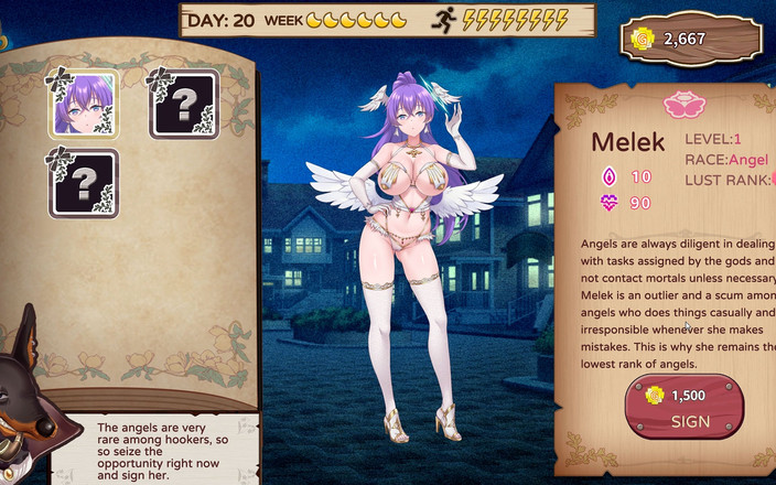 Adult Games by Andrae: 第15集：天使梅莱克解锁 - 在九点开放