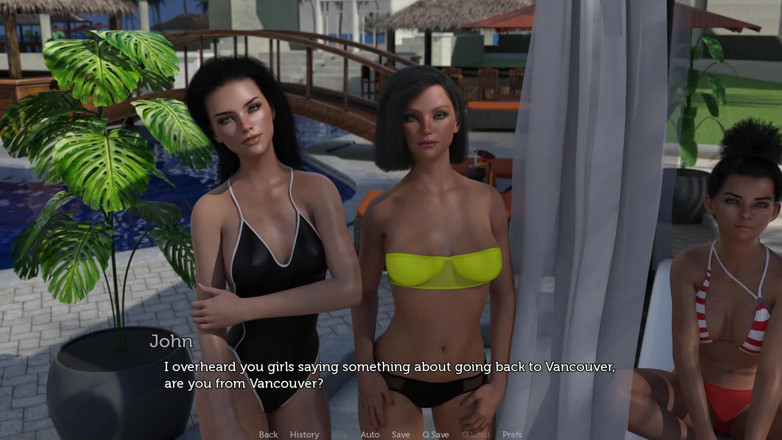 Dirty GamesXxX: Такос: приємний сонячний день на пляжі зі свінгерської парою та сексуальними красунями в бікіні - 78 серія