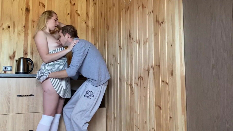 SweetAndFlow: Hot Blonde Cheats on Her Cuckold Husband with Her Best...