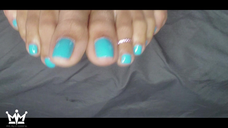 Mya Mula Goddess: Programování otroka nohou! Ysl podpatky, prsty a chodidla