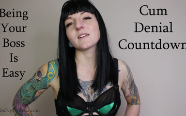 Miss Ivy Ophelia: Being your boss is easy - Cum denial