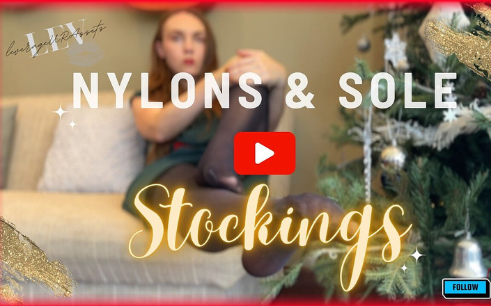 Leverageurassets: Natale calze di nylon adorazione del piede capelli rossi cespuglio...