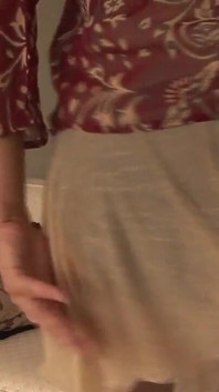 Ashley's Panties - Pretty Ashley Turns Filthy - Cute Face, Rude Black Panties & Stockings Tease You Can’t Look Away From