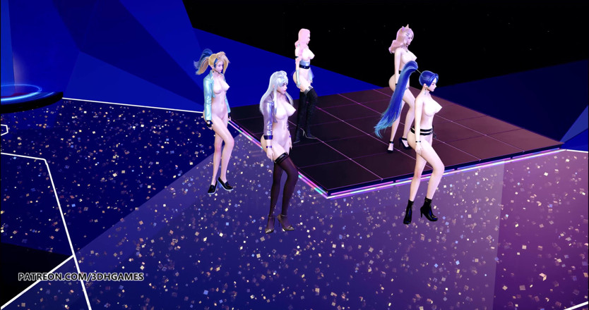 3D-Hentai Games: [MMD] STAYC - So bad naked dance 4k 60fps