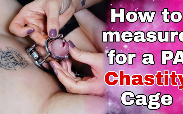 Training Zero: Wie man einen pa keuschheitskäfig, domina-sklavin misst