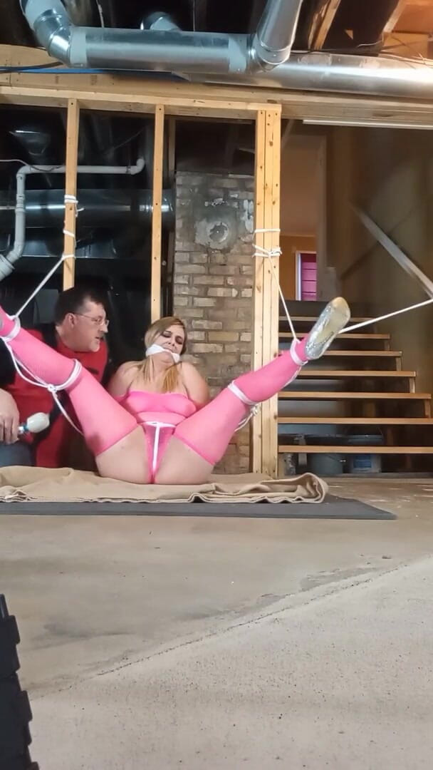 Tropical Lust: BTS bondage shoot