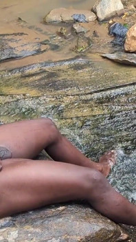 Busty MILF Wanted a My Dick at the Village Stream and She Took It Like a Bitch She Is