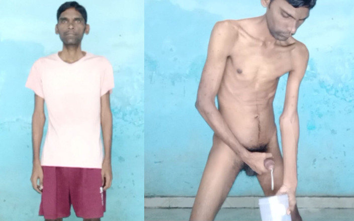 Rajesh Playboy 993: Rajesh Playboy 993 masturbuje się Big Cock i Cumming w słoiku....