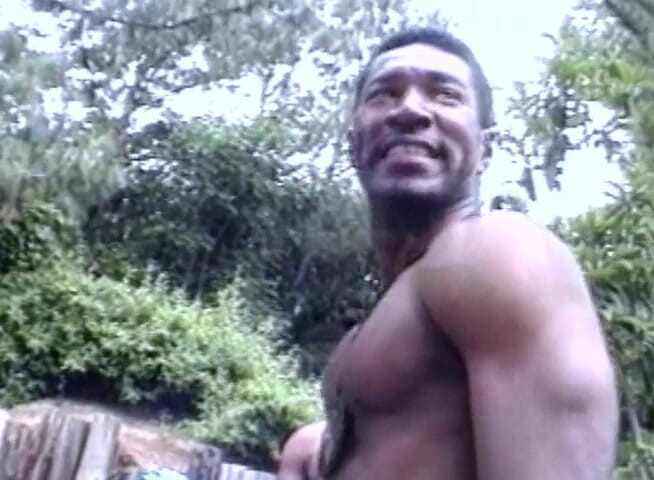 Dark Extreme: Big titted ebony MILF gets banged outdoors