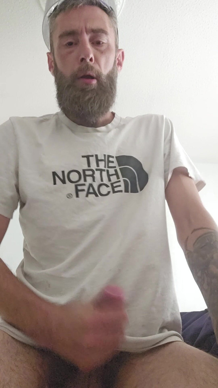 Smoking stoker: Mijn grote lul masturberen