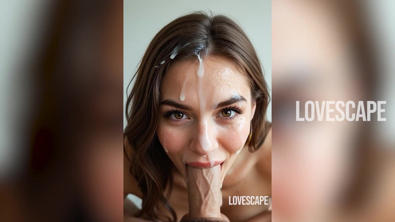 Lovescape: Sessione orale intensa: gagging e ricompensa facciale appiccicosa finale