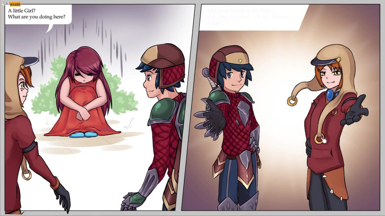 LewdArcade: Секрет главного табу - игра с скроллером Lorain Side, часть 01