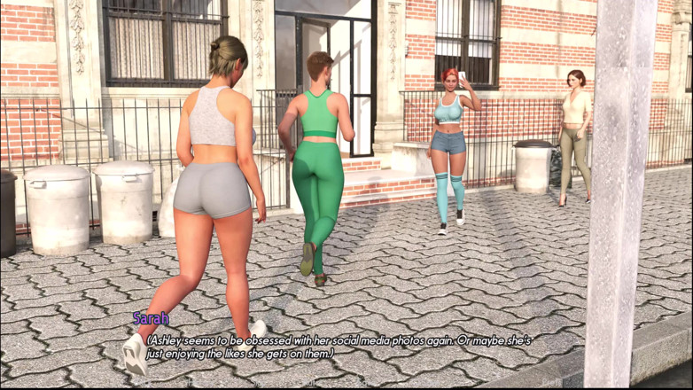 Snip Gameplay: Shemevolution alternatif 4 Leo dikongkek keras oleh Sarah