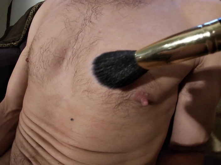 Hera Harding: Teasing and Sucking Man's Nipples