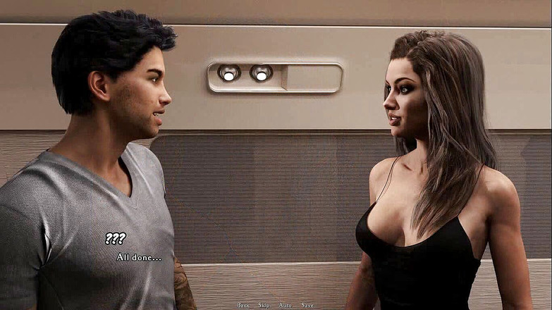 Dirty GamesXxX: Ja i seksowna dziewczyna w samolocie-Ep1