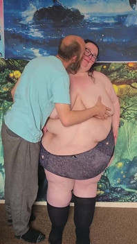 SSBBW Stripped Down to Underwear Part 1