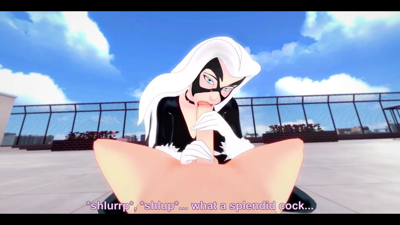 Fantasy king: Kucing hitam (Felicia Hardy) sudut pandangan pertama | Spider-man | Percuma