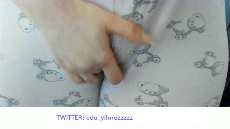 bigass_sexy_bigboobs: Cameltoe- Masturbate with Pajama- Rubbing Pussy with Pajama