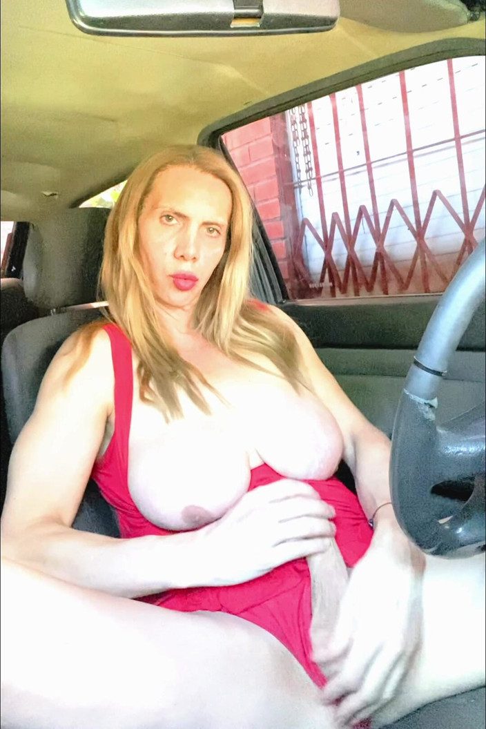 Devil_trans_sami: 在车里抚摸自己